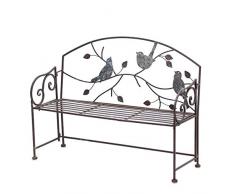 GXju- Furniture Club Dekoration Pflanzen Rahmen Dekorative Blumenständer, Blumentopf Stuhl Balkon Park Garten Vintage Schmiedeeisen Dekorative Rahmen Schaufensterdeko Tritthocker Blumentopf Steht