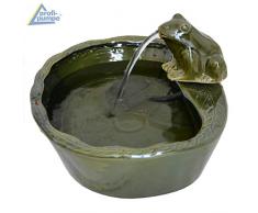 AMUR GARTENBRUNNEN SOLAR BRUNNEN SOLARTEICHPUMPE SOLAR SPRINGBRUNNEN SOLAR WASSERSPIEL FROSCHPARADIES ZIERBRUNNEN Frosch VOGELBAD SOLAR Pumpe Solar Teichpumpe SOLAR Set für Garten Teich TERRASSE