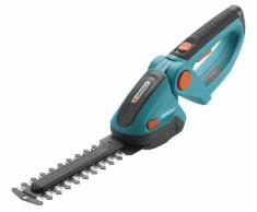 GARDENA Set Akku-Gras- und Strauchschere ComfortCut: Rasenkantenschere mit 8 cm Schnittbreite und 18 cm Schnittlänge, für bis zu 1400 m Rasenkante, inkl. Messerschutz und Ladegerät (8897-20)