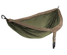 Eagles Nest Outfitters Doppel-Nest Hängematte, Unisex, DH009, Khaki/Olive, Nicht zutreffend