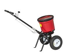PROFI STREUWAGEN 21 Liter (22 kg), 3 m Streuweite, für Rasen, Dünger, Salz und mehr - Zentrifugalstreuer Salzstreuwagen Rasenstreuwagen Handstreuwagen Streugutwagen