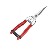 Zerodis Gartenschere Ernteschere Astschere Baumschere Schneidwerkzeug Edelstahl für Baum Obst AST(Straight Blade)