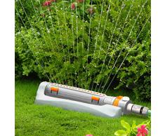 Bradas WL-Z22 Viereckregner 375 qm, Rasensprenger, Regner, Sprinkler, Bewässerung, Kreisregner, Grau, 10x5x5 cm