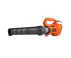 Black+Decker BEBL185 Elektro-Axial-Laubgebläse (1.850W, Laubbläser mit hoher Blasgeschwindigkeit von 190 Km/H, Luftvolumen 765 m³/H, integrierter Laubkratzer, für Terrassen, Wege, Einfahrten)
