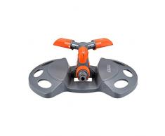 Fuxtec 3-Arm-Kreisregner FX-3AKRG1 Bewässerungsfläche ca. 80qm2, drehbare Düsen, inkl Standfuß und Schmutzsieb