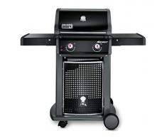 Weber 46010079 Gasgrill Spirit E-210 Classic, Schwarz, 2 Edelstahlbrenner, Flavourizer Bars