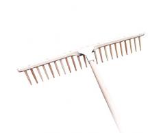 4betterdays.com NATURlich leben! Heurechen/Holzrechen aus hochwertigem Lindenholz - 67 cm breites Rechenhaupt - 20 Zinken aus Eschenholz - Handarbeit aus Österreich