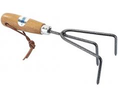 DRAPER 14316 Carbon Stahl, robuste Hand Kultivator mit Eschenstiel