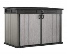 Koll Living Geräteschrank/Gerätehaus (2100 Liter) für z.B Gartenutensilien, 2 Fahrräder, 3 Mülltonnen - Belüftet Daher Keine Schimmelbildung - DUOTECH Technologie
