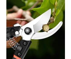 Miya Gartenschere Mit Einhändig Bedienbarem, Schneideblatt Mit Antihaft-Beschichtung | Garten-Schere, Reb-Schere, Reben-Schere, Weinberg-Schere, AST-Schere