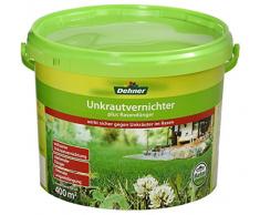 Dehner Unkrautvernichter plus Rasendünger, 8 kg, für ca. 400 qm