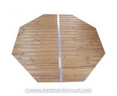 Badefass Abdeckung mit einem ca. Durch. 150cm - für Holzbadefass Badefässer Badefass für draussen