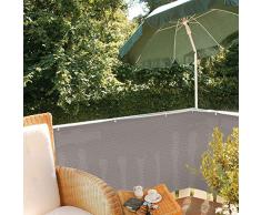 Videx PE-Balkon Bespannung Classic, 90 x 300cm, grau