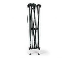 Vanage Pavillon Stella grün aus Aluminium ohne Seitenwände, 300x300x260cm, Faltpavillon einsetzbar als Gartenpavillon, Party- und Festzelt, Camping- und Festival-Zelt, Gartenmöbel