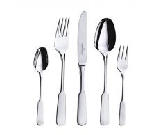 Picard & wielputz Tafelservice Spaten 30-teilig in Geschenkbox, die Solide Griff, Edelstahl, Silber, 30Â x 30Â x 30Â cm