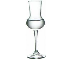 Bormioli Rocco 166180 Riserva Grappakelch, 80ml, Glas, transparent, 6 Stück