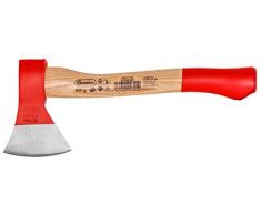 Connex Beil 600 g - Robuster Stiel aus Eschenholz - Kompakte Form - Kopf 2-fach verkeilt - Zur präzisen Bearbeitung von Holz / Handbeil mit Schneidschutz / Spaltbeil / Camping-Beil / COX841600