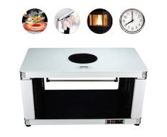 BLLJQ Elektrischer Heiztisch Kaffetisch, Fußwärmer, Trockner Heizgeräte, Elektroheizkörper, Elektrische Kamine, Desks Dining Tables, Large Appliances