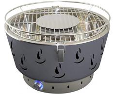 ACTIVA Grill Tischgrill AIRBROIL JUNIOR Grau, Holzkohlegrill