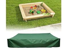 ROKF Staubdichte Sandkasten-Abdeckung mit Kordelzug, quadratisches Oxford-Gewebe, wasserdichte Sandkasten-Überdachung, Sandkasten-Abdeckung, für den Außenbereich, Strand, Garten