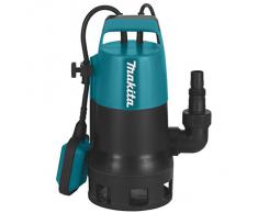 Makita PF0410 elektrische Tauchpumpe, Schmutzwasser bis 35 mm Partikelgröße, 400 Watt