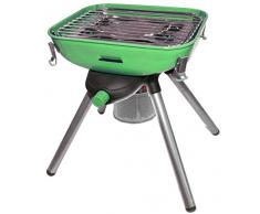BBQ Multi Grill transportabler mobiler Party Gasgrill Tischgrill Mini mit Fettauffang mit Piezozündung Zum Grillen und Kochen