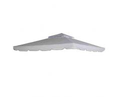 Siena Garden 587959 Ersatzdach zu Alu-Pavillon Dubai, 3x3m, natur