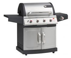 Landmann Barbecues 12660 Miton 4.1 Gasgrill mit Brennern, grau