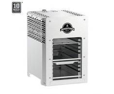 Jamestown BRAD Steakgrill mit Hochleistungs-Gasbrenner für Temperaturen von bis zu 800°C inkl. praktischer Fett-Auffangschale | Hochwertiger Gasgrill für die Zubereitung Perfekter Beef-Steaks