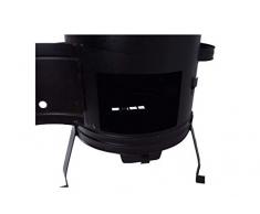troph-e-shop Ofen 31 für Gulaschkessel Gulaschtopf 10 Liter Holzofen Terrassenofen Gulaschkanone