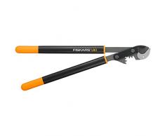 Fiskars PowerGear Amboss-Getriebe-Astschere 80cm, Schnittleistung: 55 mm