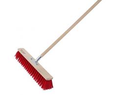 Straßenbesen Industriebesen Kehrbesen, wählbare Breiten (100 cm mit 150 cm Stiel)