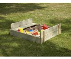 TP 292 - Holzsandkasten mit Abdeckung