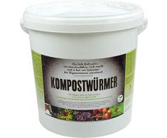 KOMPOSTWÜRMER - natursache.de - Regenwürmer lebend kaufen - effektive Kompostierung von Bioabfall im Schnellkomposter, Thermokomposter, Wurmkiste, Wurmkomposter, Komposthaufen und Komposttoilette