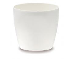 Elho Brussels Diamond Rund 14 - Blumentopf - Weiss - Drinnen - Ø 13.7 x H 12.6 cm