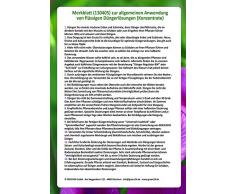 Herbst-Dünger und Winter-Dünger - Kaliumdünger flüssig NPK für bessere Winterhärte der Pflanzen (Winterschutz / Frostschutz)