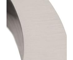 3D Edelstahl Hausnummer, (H)20 x (T)3 cm, matt gebürstet, V2A Edelstahl, Schrifttyp: Arial, verschiedene Zahlen zur Auswahl (5)