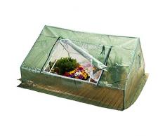 TW24 Foliengewächshaus - Gewächshaus - Gemüsebeet - Treibhaus - Frühbeet - Gartengewächshaus mit Modellauswahl (Gewächshaus 180x142x93cm)