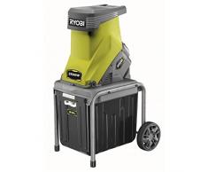 Gartenhäcksler / Elektro-Häcksler RSH2545B | für Sträucher, Zweige und andere weiche Materialien geeignet, Sicherheits-Stopfer | 2500 W, 40 l Fangbox