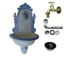 Graf von Gerlitzen Bassena Wandbrunnen Wand Brunnen Blumenampel Zapfstelle Serie Antik Prunkbrunnen MCS