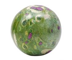 Harmonize Grün Kugel Kugel Balancing Reik Rubin Fuchsite Reiki Healing Steintisch Dekor Geschenk
