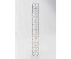 GABIONA Säule Steinkorb-Gabione rund, Maschenweite 5 x 10 cm, Höhe 200 cm, feuerverzinkt (27 cm Durchmesser)