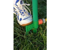 FloraSun Funflower - die lustige Gartendusche, Wasserspiele zur Gartenbewässerung, rot