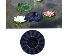 Brightcactus Solarbrunnen, nette Vogel-Bad-elektrische Solarwasserpumpe, Garten-freistehendes 1.4W Sonnenkollektor-Installationssatz-Wasser-Pumpe, Pumpen-Bewässerung im Freien tauchfähig