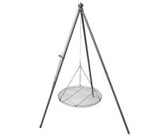 Huber Grillgeräte Dreibein Schwenkgrill 70 cm Edelstahlrost