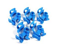 5 Stücke Aquarium Aquarium Filtration Wasserrohr Filter Schlauchhalter Für Halterung Rohr Einstellbare Halterung passt die meisten Rohre Attaches mit Vice