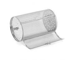 Stillstern Edelstahl Grillkorb für Minibackofen Bratenkorb - Ø 14cm