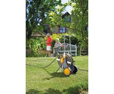 Hozelock 90 m Montierter Metall-Schlauchwagen