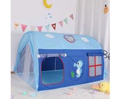 Biggystar Spielzelt Kinder Indoor Spielhaus Bettzelt Weihnachten Geburtstagsgeschenk