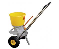 CEMO 10643 Streuwagen SW 35-C, grau/gelb, 35 Liter